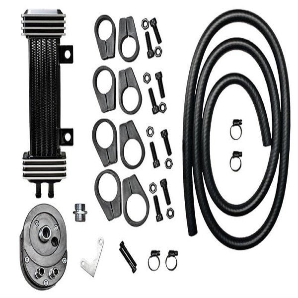 Deluxe Oil Cooler System for H-D | Baxter's Garage | Pro Twin